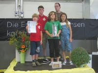 1. Platz in der Mannschaftswertung beim Chemnitzer Jugendopen 2012